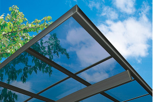 ポリカーボネート板（アースブルー）　