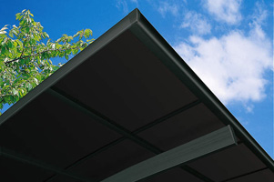 遮光ポリカーボネート板（ブラックマット）