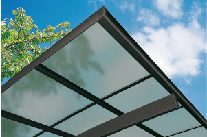 熱線遮断ポリカーボネート板（クリアマット）